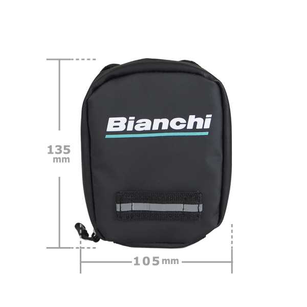 Bianchi Saddle Bag Middle Black JP183S3902BK00 Brand New 